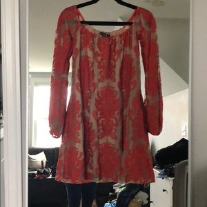 For Love And Lemons Dresses - For Love and Lemons red off the shoulder dress For Love And Lemons Dresses - For Love and Lemons red off the shoulder dress